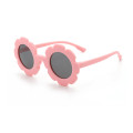 NEW Designer Silicone Fashion Sun Flower Polarized children sunglasses